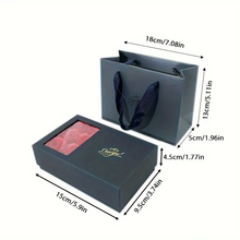 Load image into Gallery viewer, Handmade Soap Flower Rose & Fashion Jewelry Gift Packaging Box & Gift Bag & Set