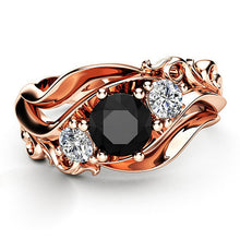 Load image into Gallery viewer, Ring "Black Stone"