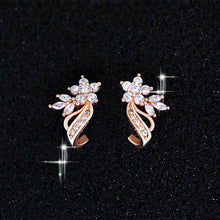 Load image into Gallery viewer, Gold Earrings "Cherry Flower"