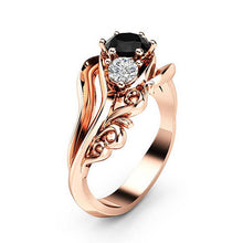 Load image into Gallery viewer, Ring "Black Stone"