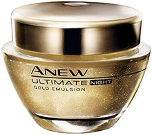 Load image into Gallery viewer, Avon Anew Ultimate Gold Emulsion Night 7S - 50ml