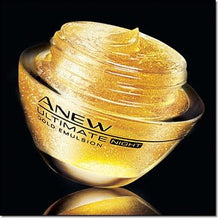 Load image into Gallery viewer, Avon Anew Ultimate Gold Emulsion Night 7S - 50ml