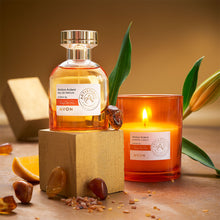 Load image into Gallery viewer, Avon Artistique Parfumiers Ambre Ardent Eau de Parfum + Candle Set