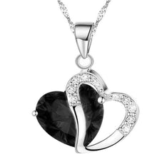 Load image into Gallery viewer, Luxury Heart Pendant Crystal Necklace