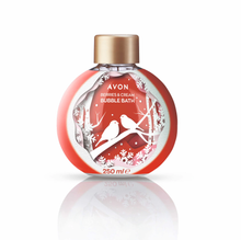 Load image into Gallery viewer, Avon Senses Bauble Berries & Cream Bubble Bath - 250ml