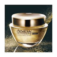 Load image into Gallery viewer, Avon Anew Ultimate Gold Emulsion Night 7S - 50ml