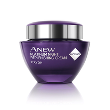 Load image into Gallery viewer, Avon Anew Platinum Night Replenishing Cream with Protinol - 50ml***