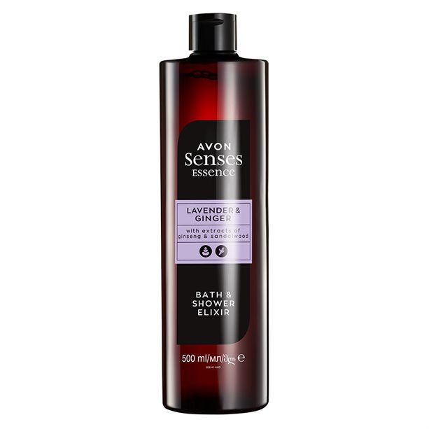 Avon Senses Essence Lavender & Ginger Bath Elixir - 500ml
