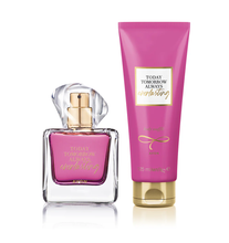 Load image into Gallery viewer, Avon TTA Everlasting Duo Perfume &amp; Body Souffle Set
