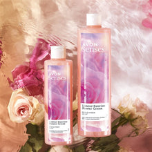 Load image into Gallery viewer, Avon Senses L&#39;Amour Sunrise Rose &amp; Amber Shower Cream - 500ml
