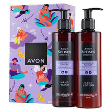Load image into Gallery viewer, Avon Senses Essence Lavender &amp; Ginger Gift Set
