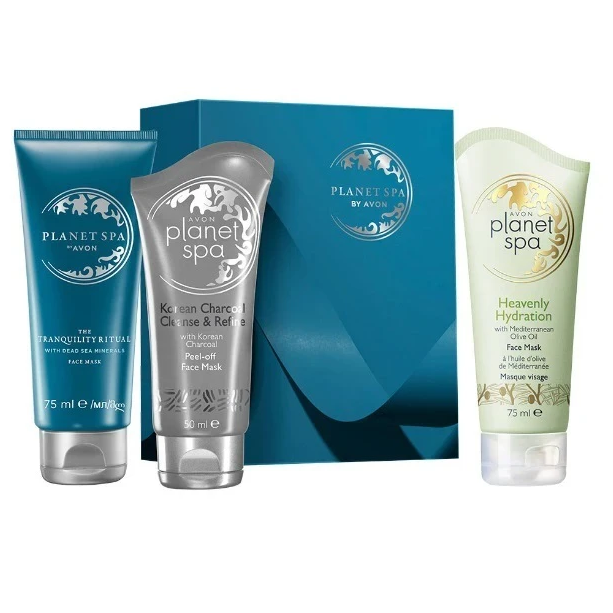 Avon Planet Spa 3 Face Masks Set