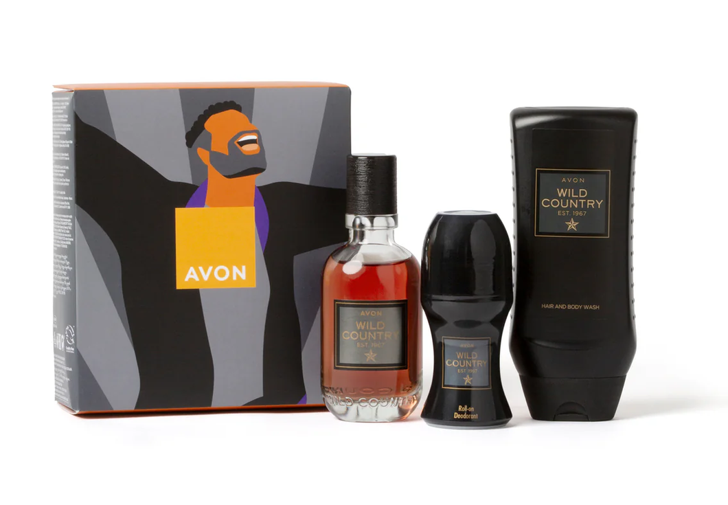 Avon Wild Country Aftershave Gift Set