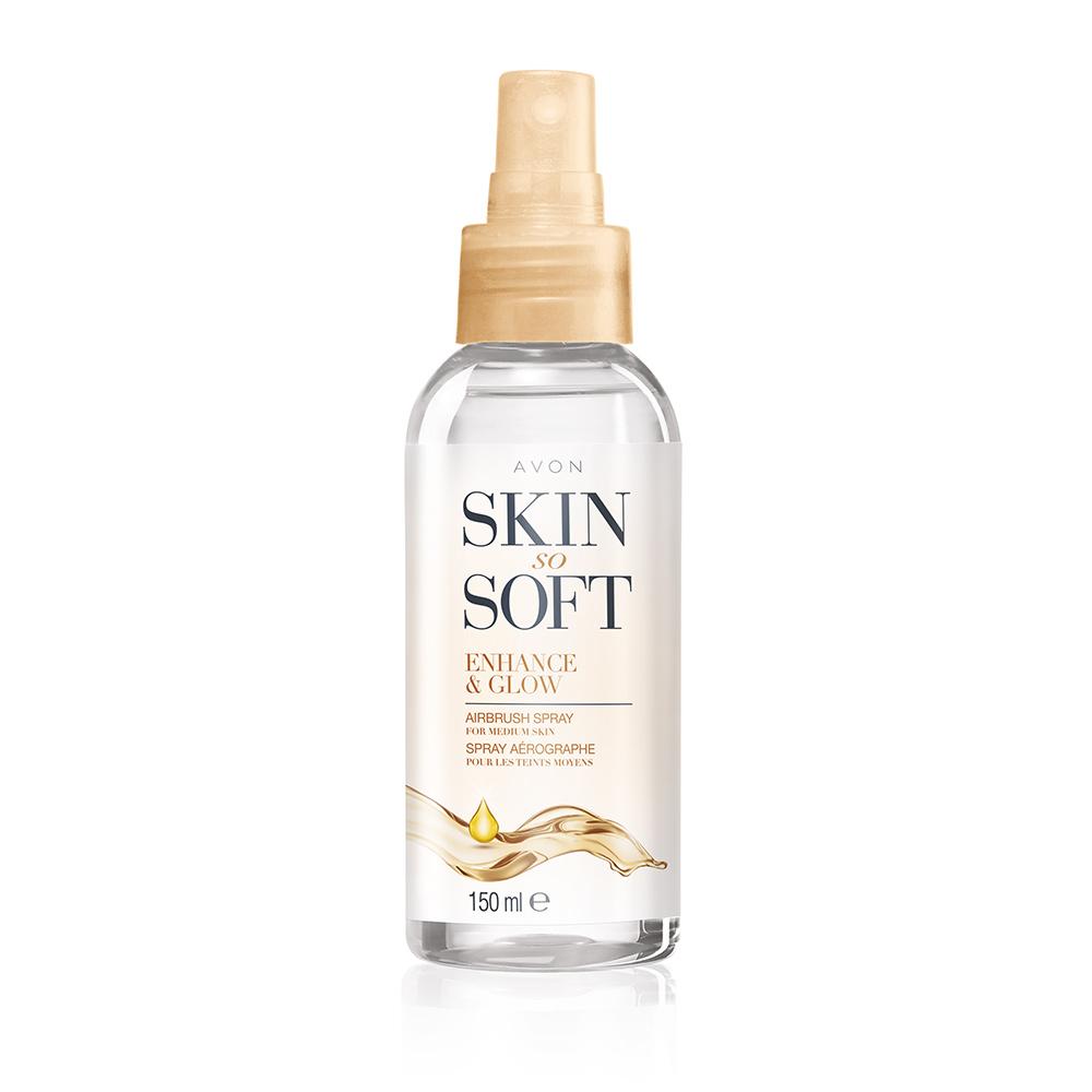 Avon Skin So Soft Enhance & Glow Airbrush Spray - 150ml