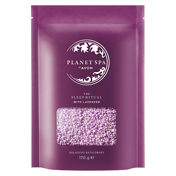 Avon Planet Spa Sleep Ritual Aromatherapy Relaxing Bath Drops with Lavender - 170g