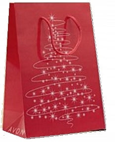 Avon Red & White Gift Bag