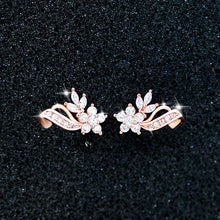 Load image into Gallery viewer, Gold Earrings &quot;Cherry Flower&quot;
