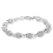 Load image into Gallery viewer, Silver Plated Bracelet Chain Bracelet
