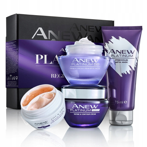 avon Anew Platinum 55+ Gift Set / Box