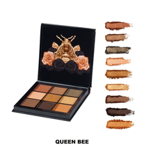 Load image into Gallery viewer, Avon Wonderland Eyeshadow Palette - Queen Bee - Look Golden Queen
