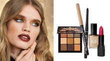 Load image into Gallery viewer, Avon Wonderland Eyeshadow Palette - Queen Bee - Look Golden Queen
