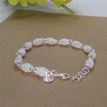 Load image into Gallery viewer, Silver Plated Bracelet Chain Bracelet
