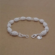 Load image into Gallery viewer, Silver Plated Bracelet Chain Bracelet
