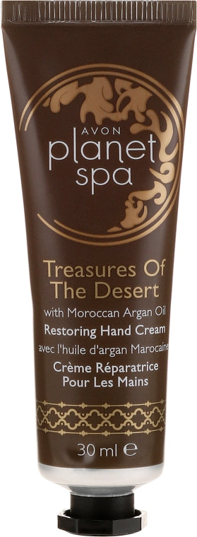 Avon Planet Spa Treasures Of The Desert with Moroccan Argan Restoring Hand Cream - 30ml