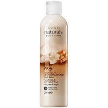 Load image into Gallery viewer, Avon Naturals Vanilla &amp; Sandalwood Body Lotion - 200ml
