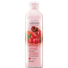 Load image into Gallery viewer, Avon Naturals Cranberry &amp; Cinnamon Body Lotion - 200ml
