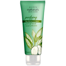 Load image into Gallery viewer, Avon Naturals Purifying Tea Tree &amp; Cucumber Peel-Off Face Mask - 75ml
