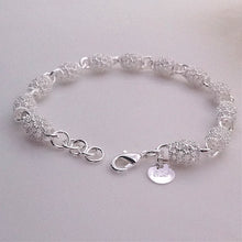 Load image into Gallery viewer, Silver Plated Bracelet Chain Bracelet
