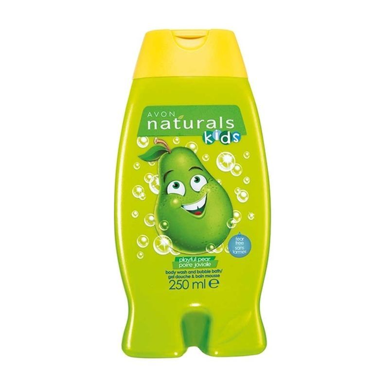 Avon Naturals Kids Playful Pear Body Wash & Bubble Bath - 250ml