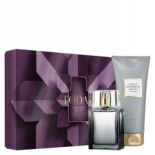 Avon TTA Today for Him EDT & Hair & Body Wash Gift Set / Box