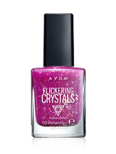 Load image into Gallery viewer, Avon True Flickering Crystals Nail Enamel - 10ml

