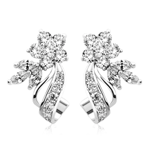 Load image into Gallery viewer, Silver Earrings &quot;Cherry Flower&quot;
