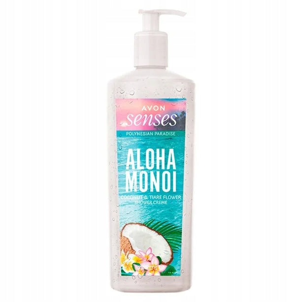 Avon Senses Aloha Monoi Coconut & Tiare Flower Shower Crème XXL - 720ml