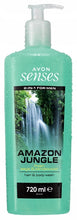 Load image into Gallery viewer, Avon Senses 2 in 1 For Men Amazon Jungle Fresh Saga &amp; Sandalwood Hair &amp; Body Wash XXL - 720ml
