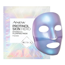 Load image into Gallery viewer, Avon Anew Protinol™ Skin Hero Hydrogel Plumping Sheet Mask
