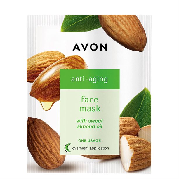 Avon Anti-Aging Face Mask with Sweet Almond Oil - 8ml