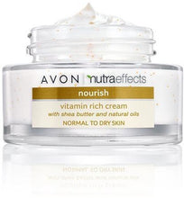 Load image into Gallery viewer, Avon Nutra Effects Nourish Vitamin Rich Day / Night Cream - 50ml
