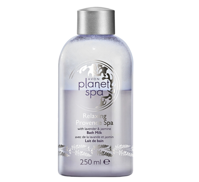 Avon Planet Spa Relaxing Provence Spa Bath Milk with Lavender & Jasmine - 250ml