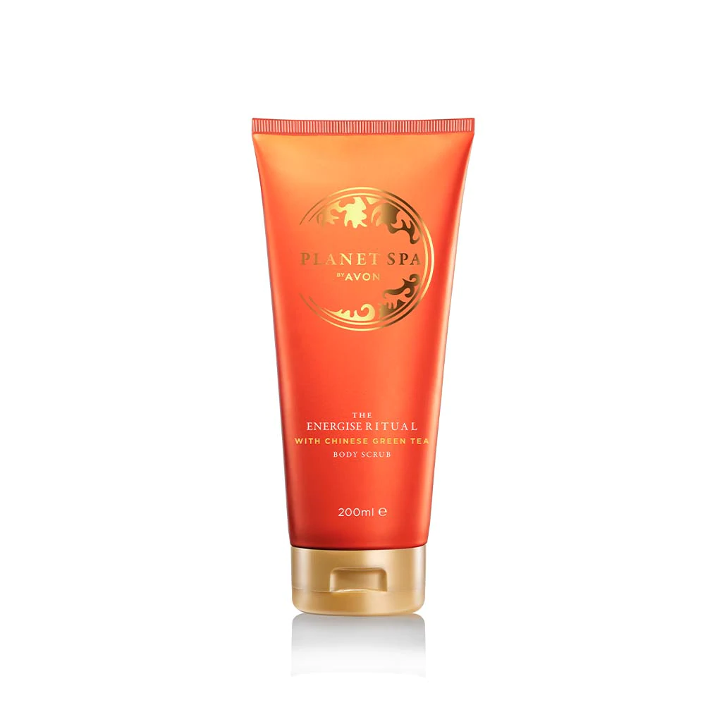 Avon Planet Spa Energise Body Scrub with Chinese Green Tea - 200ml