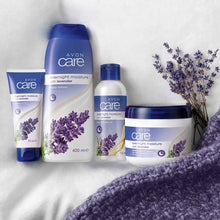 Load image into Gallery viewer, Avon Care Lavender Overnight Moisture Multipurpose Cream for Face, Hands &amp; Body - 400ml
