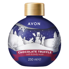 Load image into Gallery viewer, Avon Senses Bauble Chocolate &amp; Truffle Bubble Bath &amp; Body Wash - 250ml
