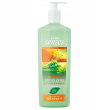 Load image into Gallery viewer, Avon Senses Citrus Zing Juicy Citrus &amp; Mandarin Shower Gel XXL – 720ml
