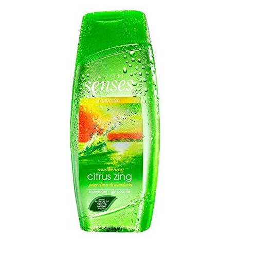 Avon Senses Citrus Zing Juicy Citrus & Mandarin Shower Gel – 250ml