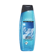 Load image into Gallery viewer, Avon Senses 2 in 1 For Men Cool Blast Arctic Alpine &amp; Marine Hair &amp; Body Wash - 500ml
