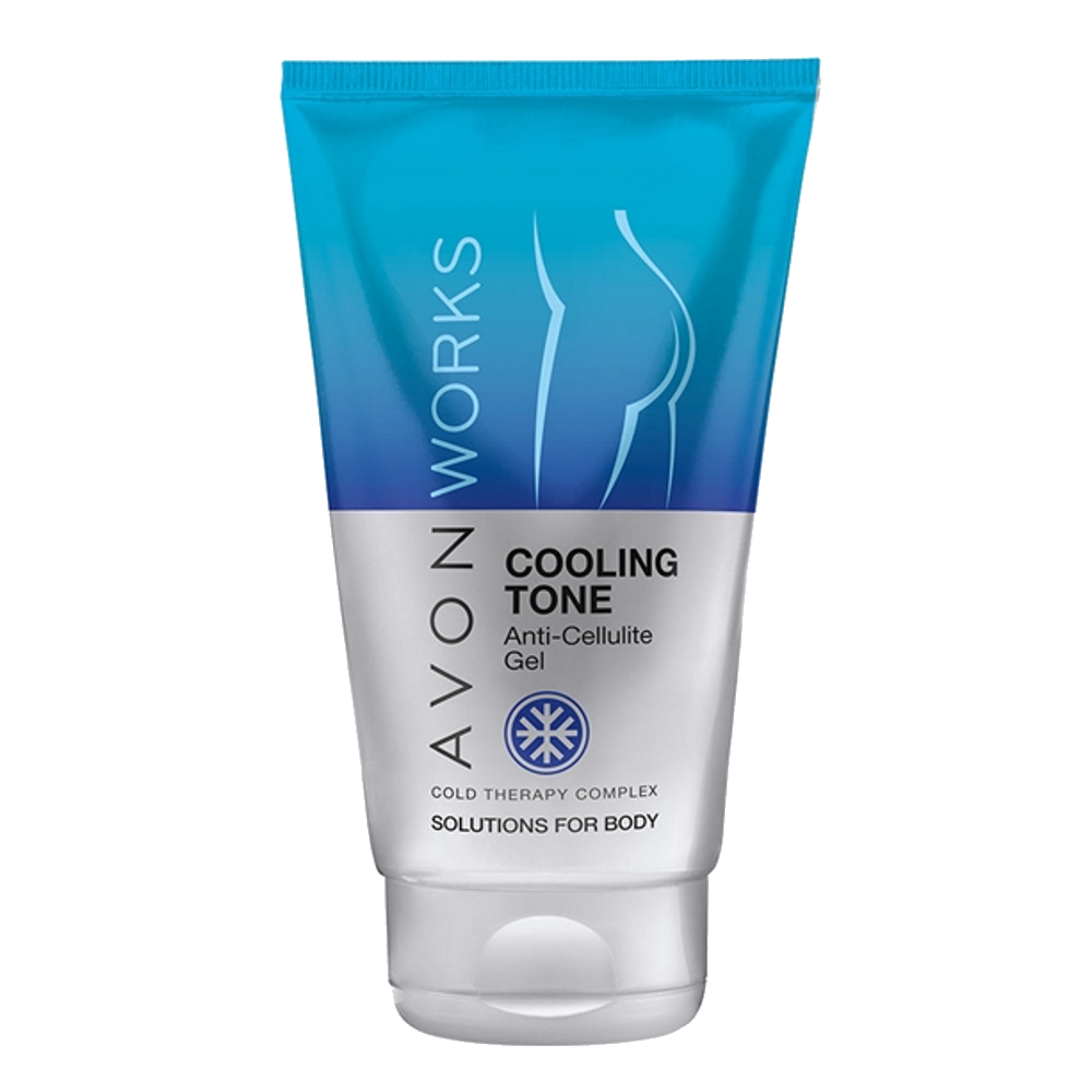 Avon Works Cooling Tone Anti-Cellulite Gel Cold Therapy Complex - 150ml