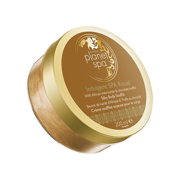 Avon Planet Spa Indulgent Spa Ritual with African Shea Butter & Chocolate Truffle - Body Souffle - 200ml